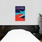 Ozark // Minimalist Poster // Off Season (18"W x 26"H x 0.75"D)