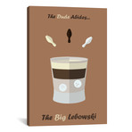 The Big Lebowski // Minimalist Poster // White Russian (18"W x 26"H x 0.75"D)