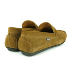 Alvin Slim Suede Loafer // Camel (Euro: 42)