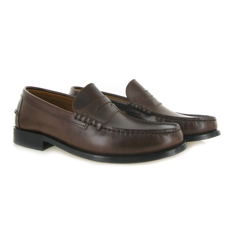 Clarence Leather Casual Loafer // Brown (Euro: 40)