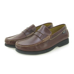 Clayton Leather Casual Loafer // Brandy (Euro: 43)