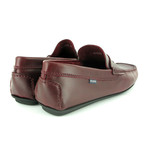 Trevor Slim Leather Loafer // Burgundy (Euro: 40)