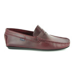 Trevor Slim Leather Loafer // Burgundy (Euro: 41)