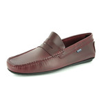 Trevor Slim Leather Loafer // Burgundy (Euro: 40)