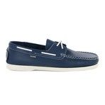 Wilbur Leather Boat Shoes // Ocean (Euro: 45)