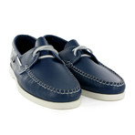 Wilbur Leather Boat Shoes // Ocean (Euro: 42)