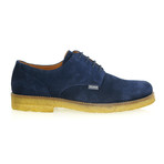 Delmar Classic Suede Derby // Blue (Euro: 41)