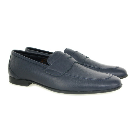 Demetrius Leather Yatch Model // Navy (Euro: 40)