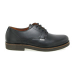 Denny Classic Leather Derby // Black (Euro: 45)