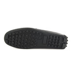 Derick Leather Slip-On // Black (Euro: 42)