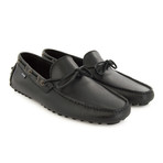 Derrick Leather Slip-On // Black (Euro: 40)