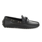 Derrick Leather Slip-On // Black (Euro: 41)