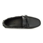 Derrick Leather Slip-On // Black (Euro: 40)