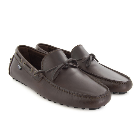 Deshawn Leather Slip-On // Brown (Euro: 40)