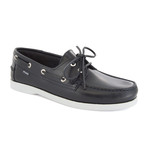 Max Leather Boat Shoes // Navy (Euro: 43)