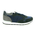 Randy Suede Runner Shoes // Gray + Blue (Euro: 42)