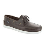 Maximo Leather Boat Shoes // Brown (Euro: 43)