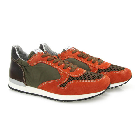 Raphael Suede Runner Shoes // Terracota (Euro: 40)