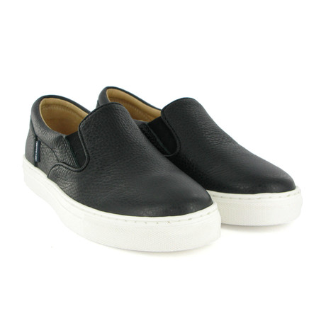 Spencer Leather Slip-On // Black (Euro: 40)