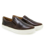 Samuel Leather Slip-On // Brown (Euro: 40)