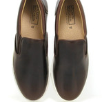 Samuel Leather Slip-On // Brown (Euro: 40)