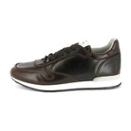 Silas Leather Runner Shoes // Brown (Euro: 40)