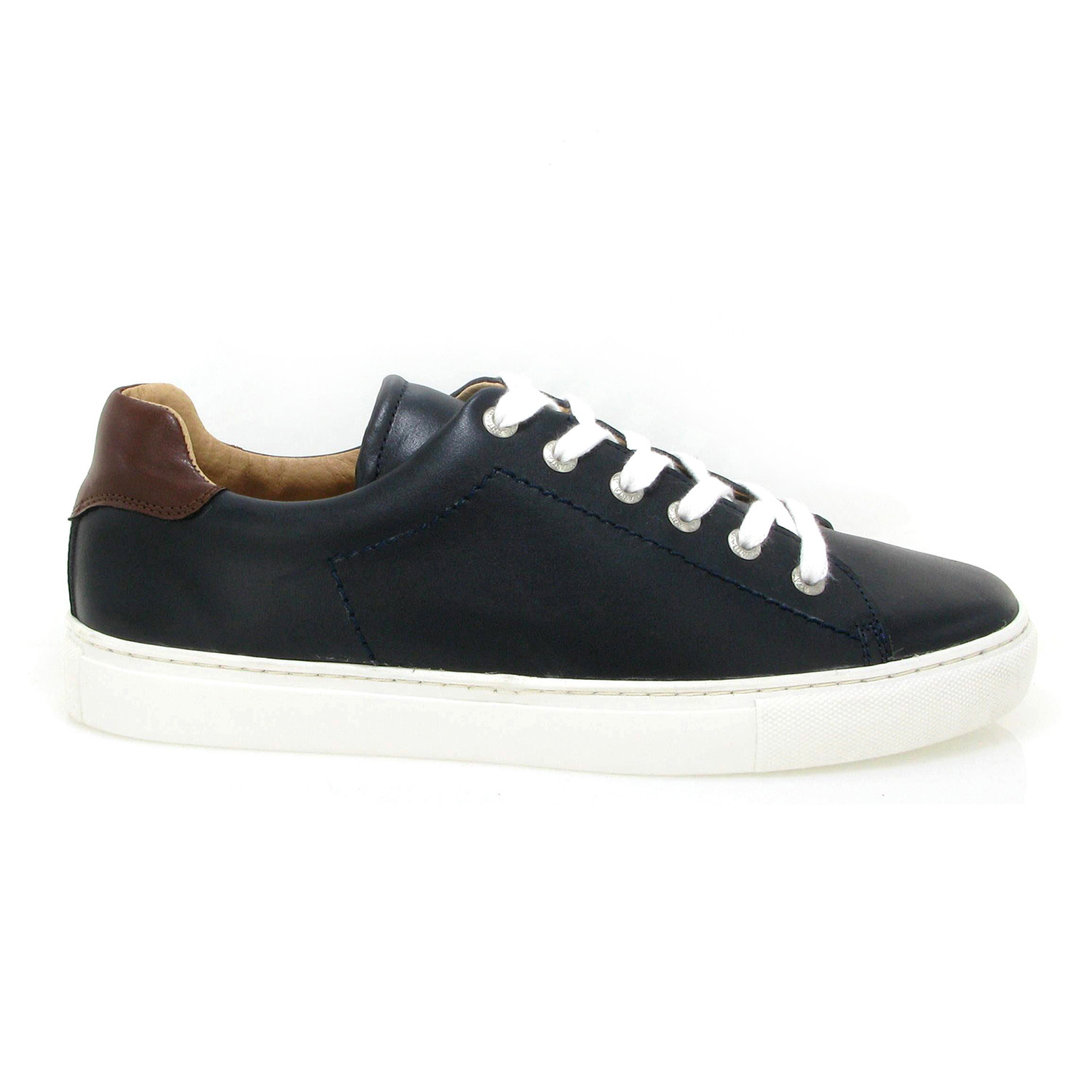 Sylvester Leather Tennis Shoes // Navy (Euro: 41) - Atlanta Mocassin ...