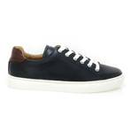 Sylvester Leather Tennis Shoes // Navy (Euro: 42)