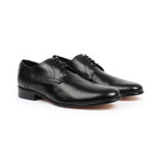 Plain Toe Oxford Shoes // Black (US: 6)