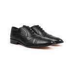 Brogue Detail Dress Shoe // Black (US: 6.5)