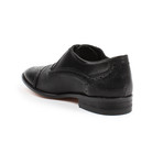 Brogue Detail Dress Shoe // Black (US: 7)