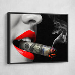 Money To Burn (24"W x 18"H x 1.5"D // Gallery Wrapped)