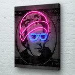 Neon Jackson (18"W x 24"H x 1.5"D // Gallery Wrapped)