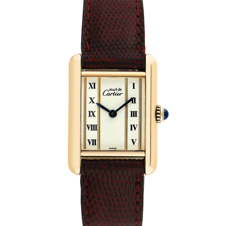 Must de outlet cartier tank quartz