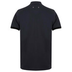 Agueda Short Sleeve Polo Shirt // Blue Nights (L)