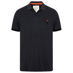 Agueda Short Sleeve Polo Shirt // Blue Nights (L)
