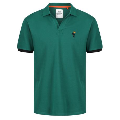 Agueda Polo Shirt // Evergreen (XS)