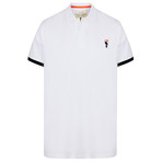 Agueda Short Sleeve Polo Shirt // Optic White (S)