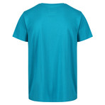 Benjamin V-Neck T-Shirt // Enamel Blue (XS)
