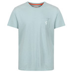 Drake Crew Neck T-Shirt // Aquifer (M)