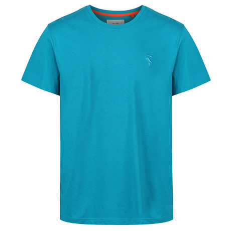 Edite Crew Neck T-Shirt // Enamle Blue (XS)