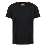 Drake Crew Neck T-Shirt // Jet Black (L)