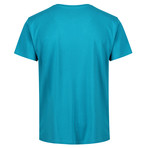 Edite Crew Neck T-Shirt // Enamle Blue (XS)