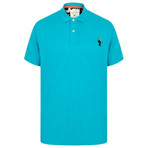 Osasco Short Sleeve Polo Shirt // Illusion Blue (XS)