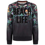 Vinicius Crew Neck Sweatshirt // Black (L)