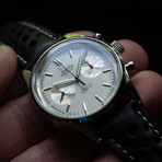 Mercer Lexington Silver Chronograph Manual Wind // LEXS