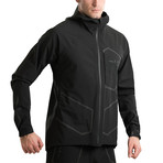 Dark Knight Rain Jacket // Black (M)