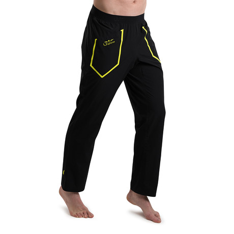 Ultra Running Pant // Black + Yellow (S)