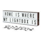 Vintage Cinema Lightbox + Color Letter-and-Symbol Pack