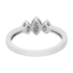 Vintage Treg 18k White Gold Diamond Ring // Ring Size: 7